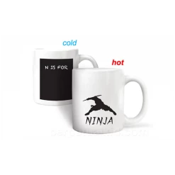 The Unusual Gift Company Ninja Morph Mug Coffee & Tea Lovers