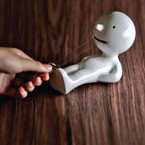 The Unusual Gift Company One Man Try Tape Dispenser Home & Lifestyle