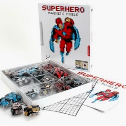 The Unusual Gift Company Super Hero Magnetic Pixels Tech Gifts