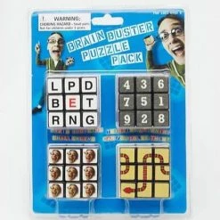 The Unusual Gift Company Brain Buster Puzzle Pack