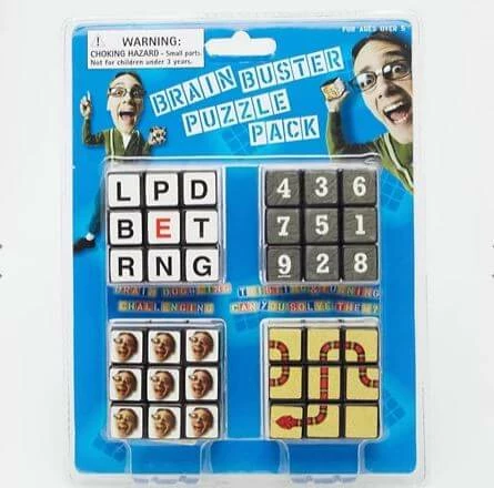 The Unusual Gift Company Brain Buster Puzzle Pack