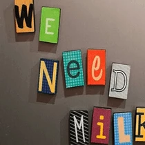 The Unusual Gift Company Ransom Fridge Magnets