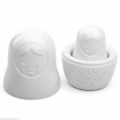 Fred Home & Lifestyle Salt-M Matryoshka Salt And Pepper Dolls