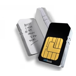 The Unusual Gift Company Mechanics Sim Card Notebook