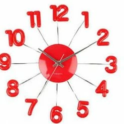 Karlsson Weird Clocks Spider Numbers Wall Clock