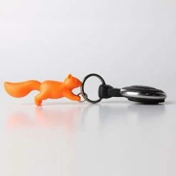 The Unusual Gift Company Squirrel Keyring And Holder