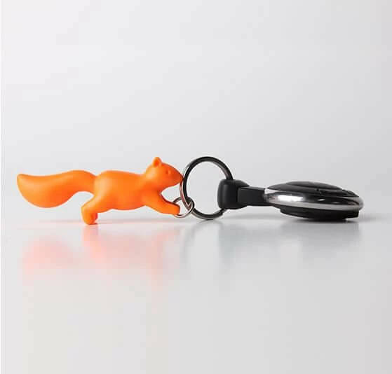 The Unusual Gift Company Squirrel Keyring And Holder