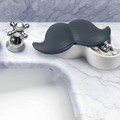 The Unusual Gift Company Funny Gifts Stache Box