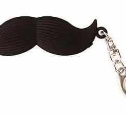 The Unusual Gift Company Moustache Talking Keyring