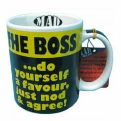 The Unusual Gift Company The Boss Mug