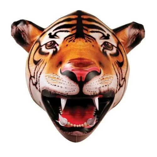 The Unusual Gift Company Inflatable Stuff Inflatable Tiger Head