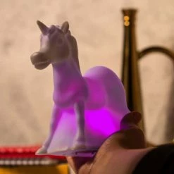 The Unusual Gift Company Unicorn Lamp Unique Lighting