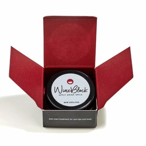 The Unusual Gift Company Foodies WineBlock Lip & Teeth Balm